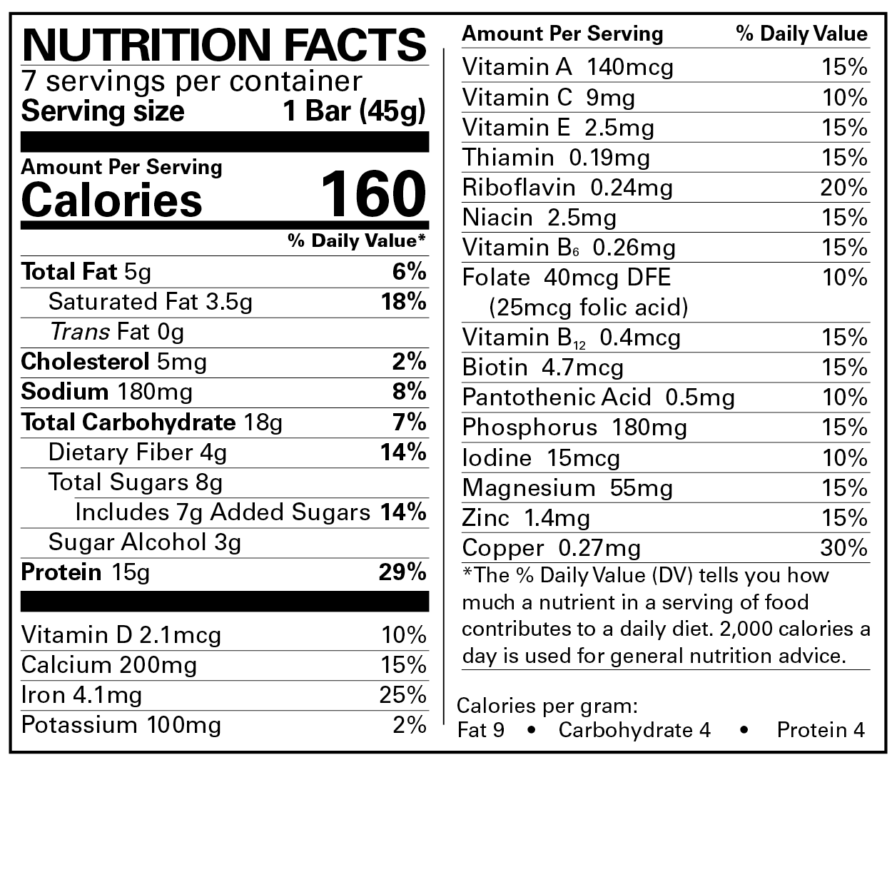 Caramel Chocolate Bar