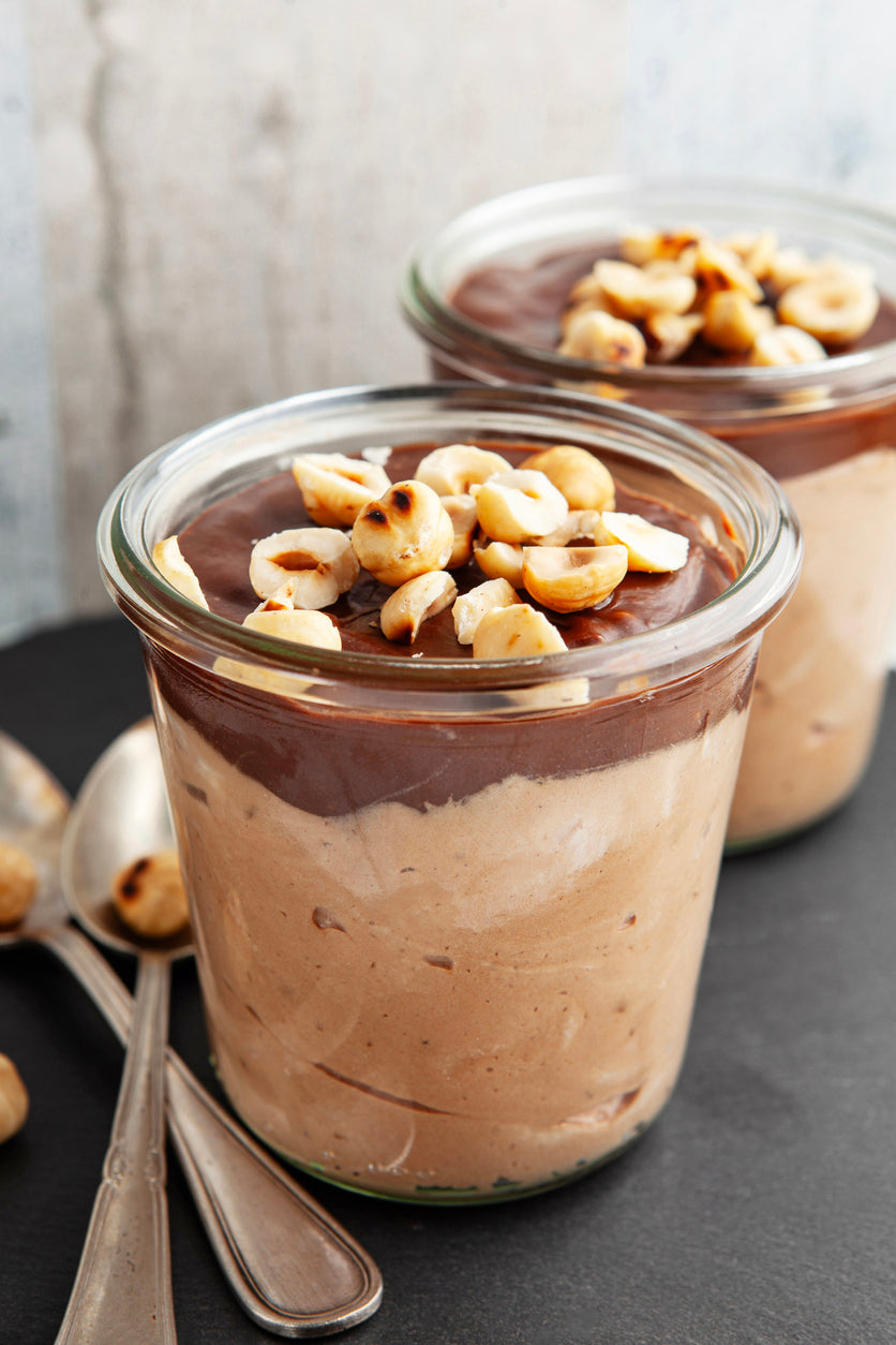 Chocolate Caramel Swirl Pudding