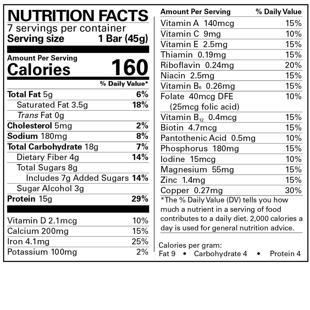 Chocolate Almond Crunch Bar