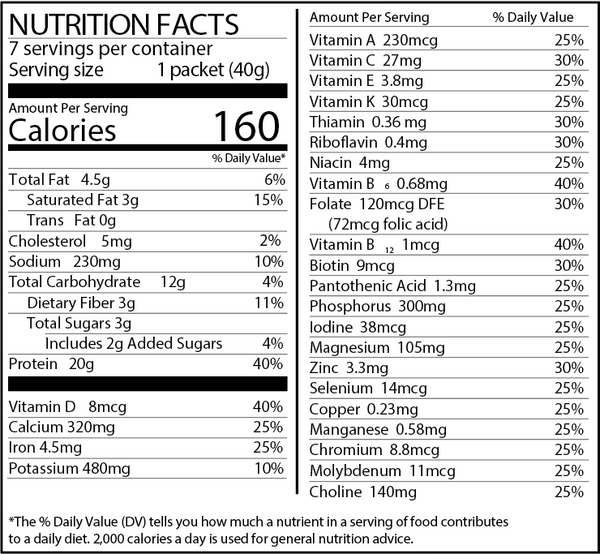 Cookies & Cream Blend Pudding