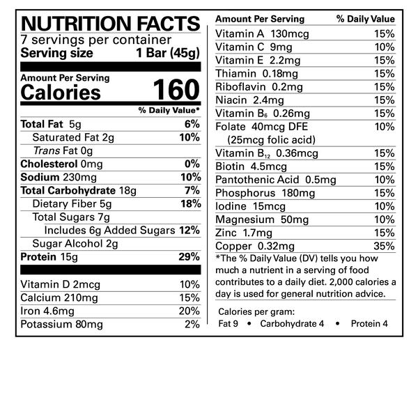 Peanut Butter Crunch Bar