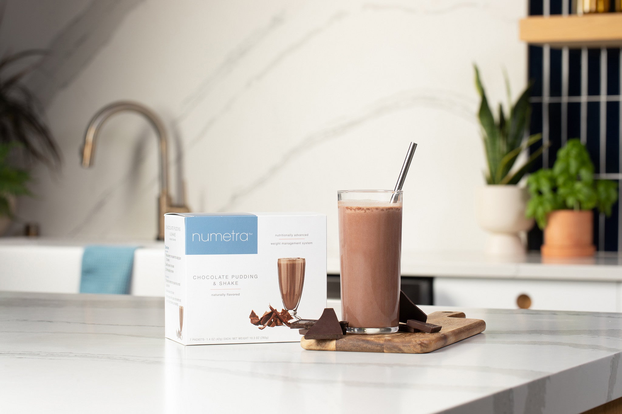 Smooth Chocolate Pudding & Shake
