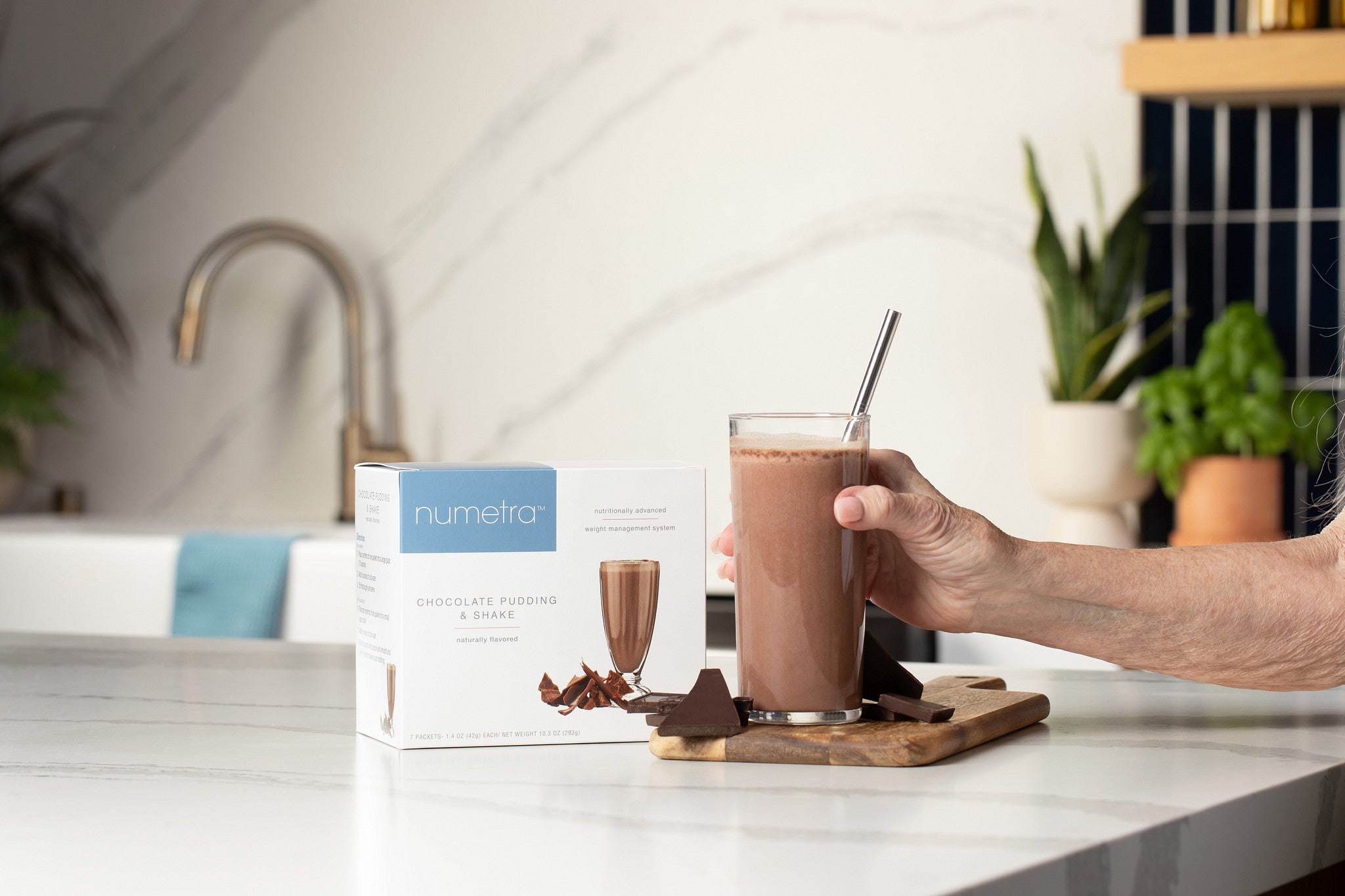 Smooth Chocolate Pudding & Shake