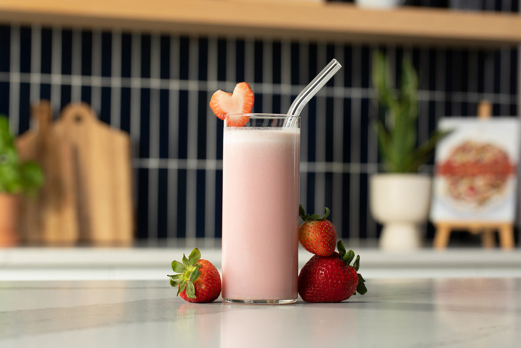 Creamy Strawberry Smoothie