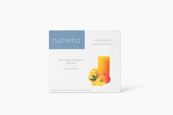 Bright Orange Mango Drink