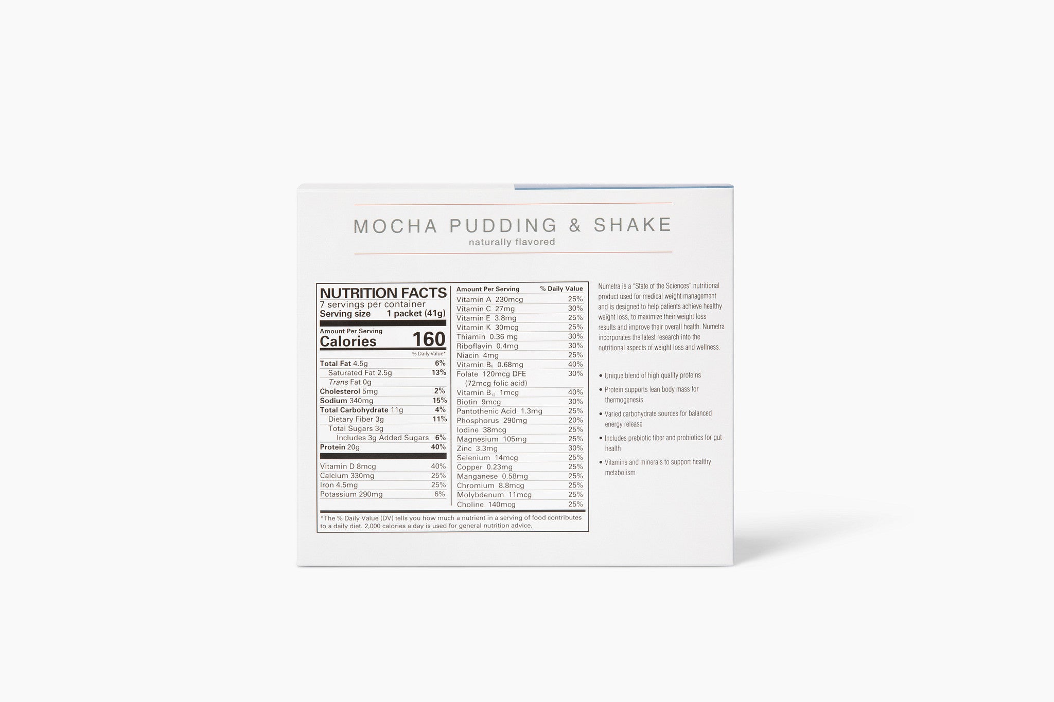 Mocha Cream Pudding & Shake